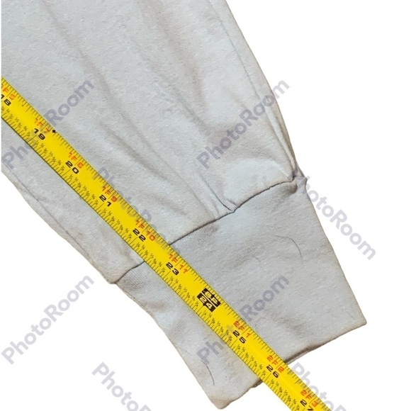 N:Philanthropy Roll Sleeve Power Blue Tie Waist Jogger Jumpsuit Size Small - Picture 9 of 10